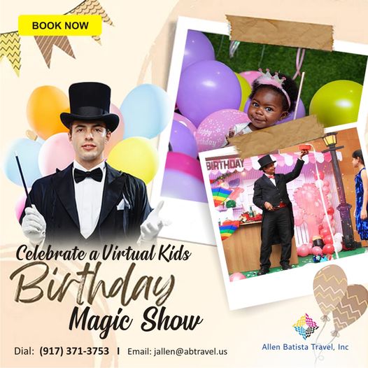 Entertaining Your Little Wizards with a Virtual Magic Show